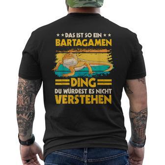 Das Ist So Ein Bartagamen Ding Reptil Sachen Bartagame T-Shirt mit Rückendruck - Geschenkecke