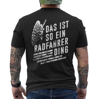 Das Ist So Ein Radfahrer Ding Bicycle T-Shirt mit Rückendruck - Geschenkecke