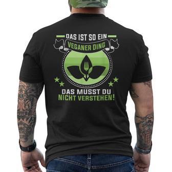 Das Ist So Eineganer Dingegan T-Shirt mit Rückendruck - Geschenkecke