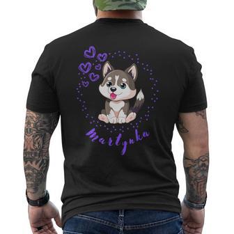 Für Alle Die Hunde Und Welpen Lieben Dog Lovers T-Shirt mit Rückendruck - Geschenkecke