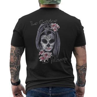 Dia De Los Muertos La Catrina T-Shirt mit Rückendruck - Geschenkecke