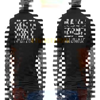 Make It A Double Twin Grandpa Of Twins Grandfather Twin Men's T-shirt Back Print - Thegiftio UK