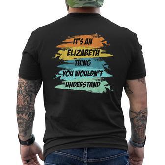 Es Ist Ein Elizabeth-Ding Lustiger Neuheit T-Shirt mit Rückendruck - Geschenkecke