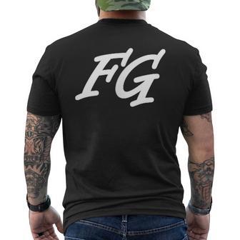 Fg Initials First Name F Surname G All Names With F T-Shirt mit Rückendruck - Geschenkecke