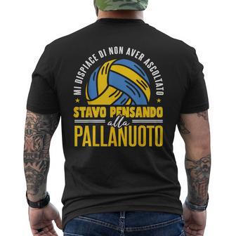 Frase Pallanuotista Regalo Giocatore Di Pallanuoto T-shirt da uomo con stampa posteriore - Novitaregali