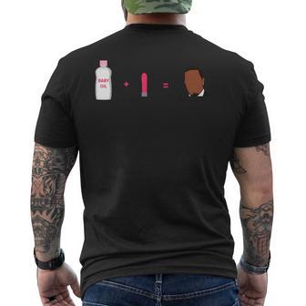 Did Dye Meme For Baby Oil T-Shirt mit Rückendruck - Geschenkecke