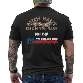 With Saying Mich Haut Nichts Um Ich Bin Czeche T-Shirt mit Rückendruck - Geschenkecke