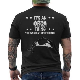 With Slogan Ist So Ein Orca Ding T-Shirt mit Rückendruck - Geschenkecke