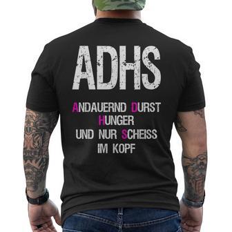 Top Adhd T-Shirt mit Rückendruck - Geschenkecke