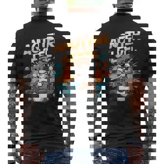 Gaming Addict Video Gamer Animal Otter Men's Back Print T-Shirt - Monsterry