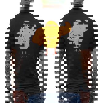 Haltérophilie Poussin Musculation Entraînement Gym Drôle Fitness T-shirt imprimé au dos - Cadeauxyz