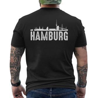 Hamburg Skyline City For Hamburg T-Shirt mit Rückendruck - Geschenkecke