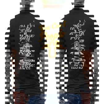 Hamster Hamster Wheel Hamster Tank Top Men's Back Print T-Shirt - Monsterry