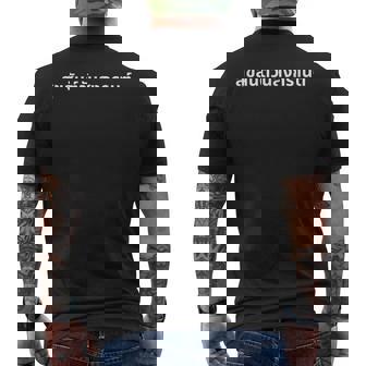 Happy Songkran In Thai Language Thai New Year Men's Back Print T-Shirt - Monsterry