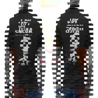 Happy Songkran Thai New Year Men's Back Print T-Shirt - Monsterry