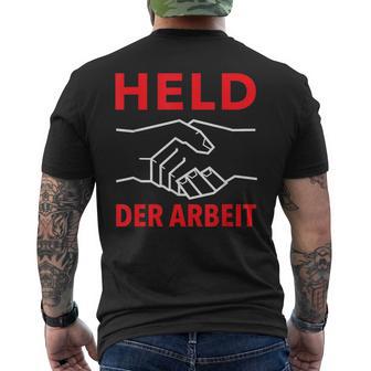 Held Der Arbeit Estdeutschland Gdr T-Shirt mit Rückendruck - Geschenkecke