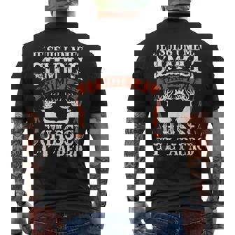 Humour Chasseur Homme Cerf Chasse T-shirt imprimé au dos - Cadeauxyz