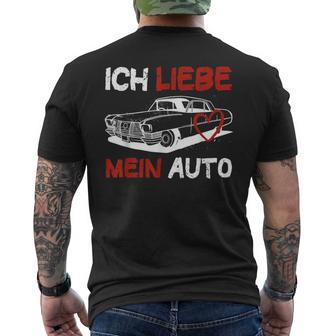 Ich Liebe Mein Auto T-Shirt mit Rückendruck - Geschenkecke