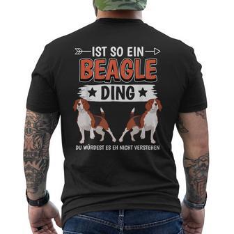 Ist So Ein Beagle Ding Beagle T-Shirt mit Rückendruck - Geschenkecke