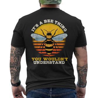 Ist So Ein Bienen Ding Imker Sachen Bienen T-Shirt mit Rückendruck - Geschenkecke