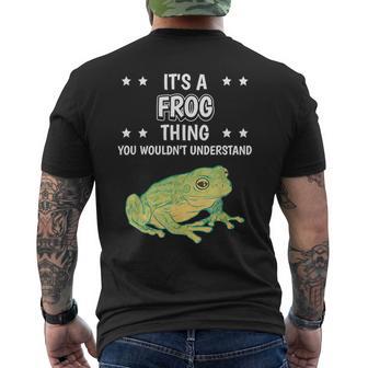 Ist So Ein Frosch Ding T-Shirt mit Rückendruck - Geschenkecke