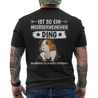 Ist So Ein Guinea Pig T-Shirt mit Rückendruck - Geschenkecke