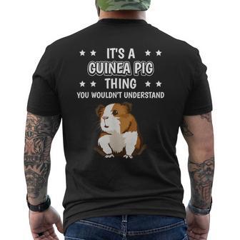 Ist So Ein Meerschweinchen Ding T-Shirt mit Rückendruck - Geschenkecke