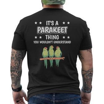 Ist So Ein Paraktich Ding Saying Parakeet T-Shirt mit Rückendruck - Geschenkecke