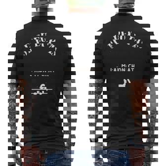 Je Peux Pas J'ai Mon Chat T-shirt imprimé au dos - Cadeauxyz