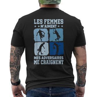 Joueur De Padel Padel Padeliste Drôle T-shirt imprimé au dos - Cadeauxyz