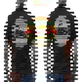 Karting Kart Racing Racer Retrointage Regalo T-shirt da uomo con stampa posteriore - Novitaregali