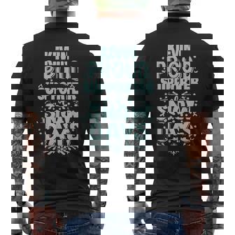 Kevin Supporter Of Snow Days Kevin Christmas Winter Holiday Men's Back Print T-Shirt - Monsterry