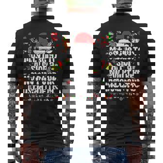 Most Likely To Ask For A New Dirt Bike Instead Of Toys Men's T-shirt Back Print | Mazezy