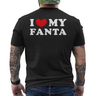 I Love My Fanta I Love My Fanta T-Shirt mit Rückendruck - Geschenkecke