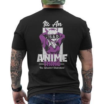 Manga Otaku Liebhaber Ist Ein Anime-Ding Japanisch Kawaii T-Shirt mit Rückendruck - Geschenkecke