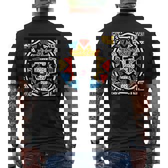 MGauner Exclusive 1980s Pop Art Explosion Bold & Vibrant Premium Men's Back Print T-Shirt - Monsterry