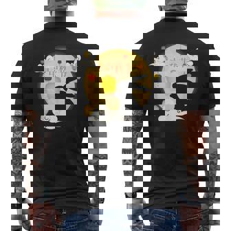 Mid Autumn Festival Lantern Festival Chinese Cute Rabbit Kid Men's Back Print T-Shirt - Monsterry