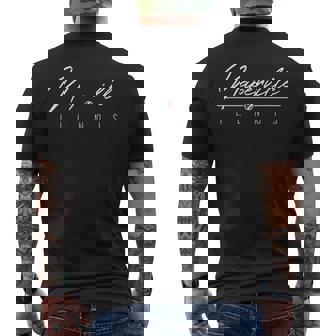 Naperville Il T-shirt imprimé au dos - Cadeauxyz