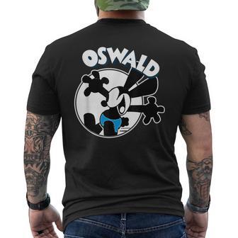 Oswald Rabbit Vintage Cartoon Men's T-shirt Back Print - Thegiftio UK
