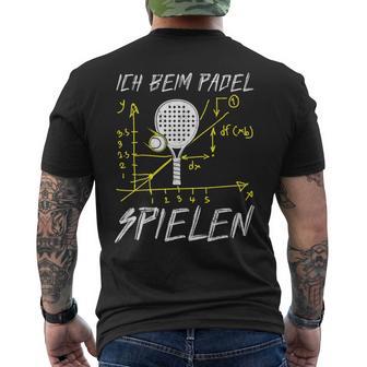 Padel Tennis Padel T-Shirt mit Rückendruck - Geschenkecke