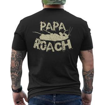 Papa Roach Cockroach Animal Father Men's T-shirt Back Print - Monsterry