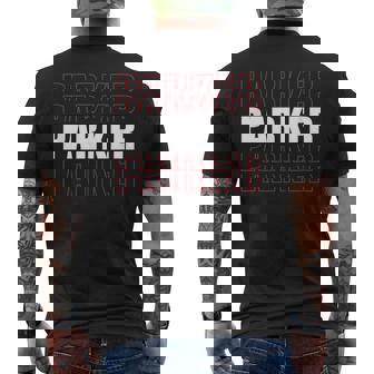 Parker Nachname Einzigartig Personalisierbar T-Shirt mit Rückendruck - Geschenkecke