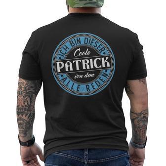 Patrick Ich Bin Dieser Cooler Patrick T-Shirt mit Rückendruck - Geschenkecke