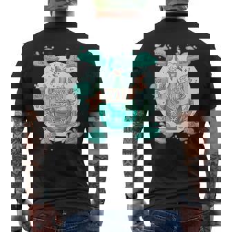 Pisces Potion With Ingredients Magical Astrology Premium Men's Back Print T-Shirt - Monsterry