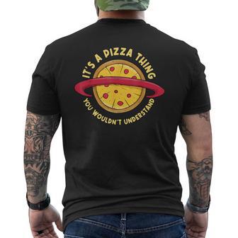 Pizza Is Such A Pizza Ding Pizza Baker T-Shirt mit Rückendruck - Geschenkecke