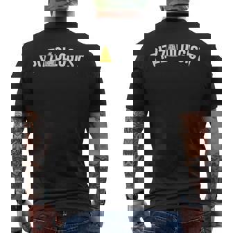 Pizza Makers Pizzaologist Pizza Party Pizza Lovers Men's Back Print T-Shirt - Monsterry