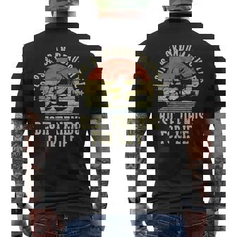 Pops And Granddaughter Best Friends For Life Pops Men's T-shirt Back Print - Monsterry