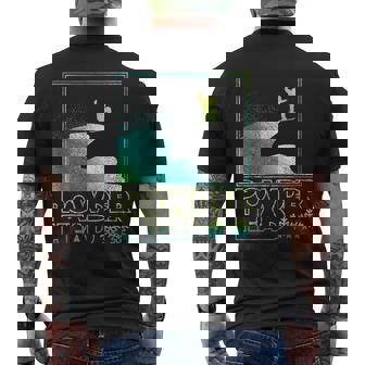 Powder Head Shirt Snowboard Ski Snowboarding Skiing T-Shirt Men's Back Print T-Shirt - Monsterry