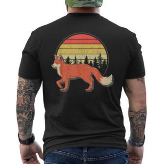 Retro Fox T-Shirt mit Rückendruck - Geschenkecke