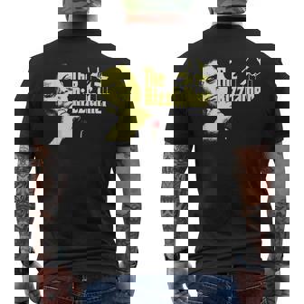 The Rizzfather The Rizzler Godfather Meme Men's T-shirt Back Print | Mazezy